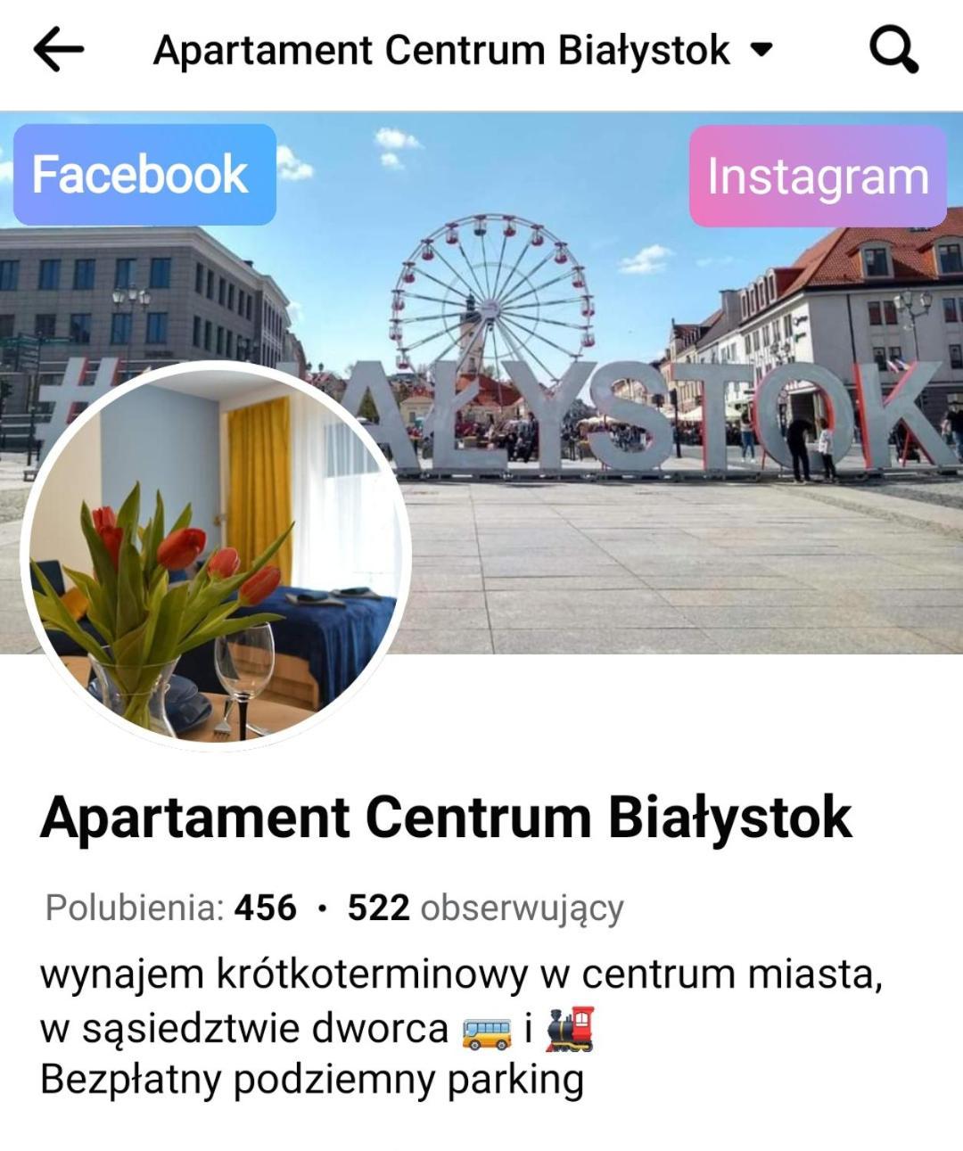 Apartament Centrum Bialystok Exterior photo